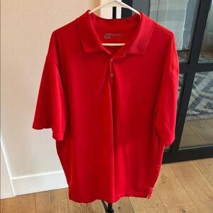Nike Red Polo Shirt Classic Fit